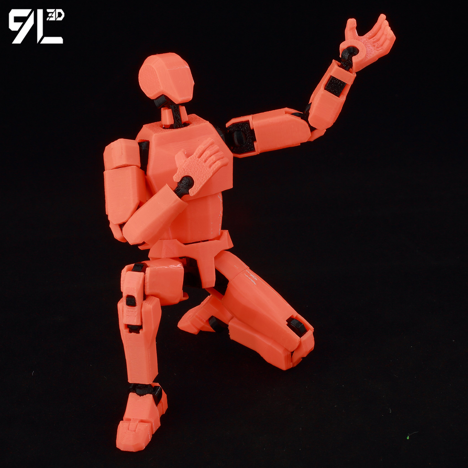9L 3D プリント関節ダミー 13 Lucky13 フィギ - 3D Printing Laboratory のレビューと価格