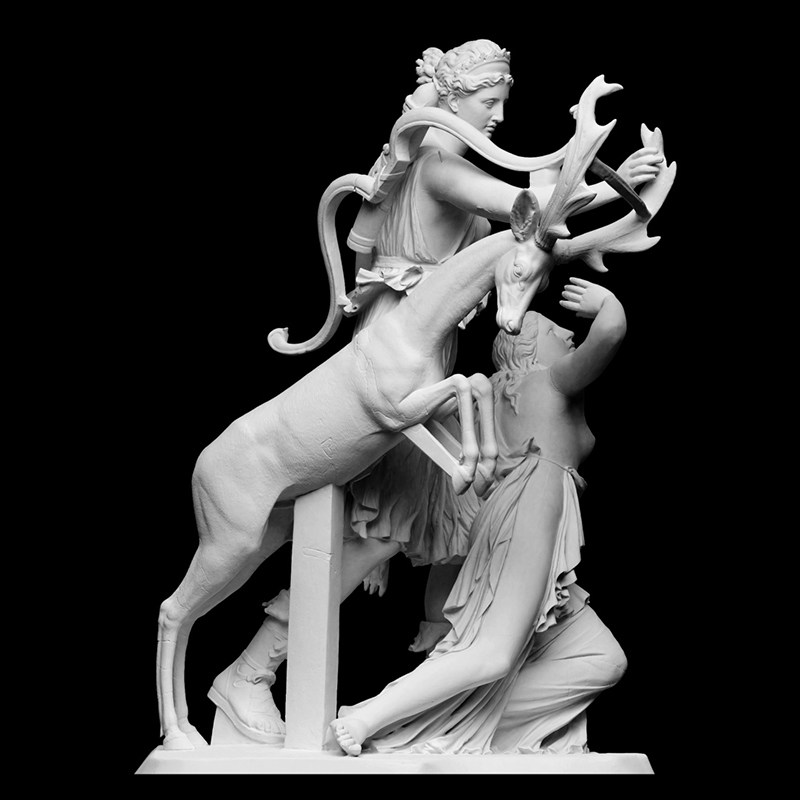 「アルテミスとエヴェチェニア」3Dプリント樹脂素材、手描きの - 3D Printing Resin のレビューと価格