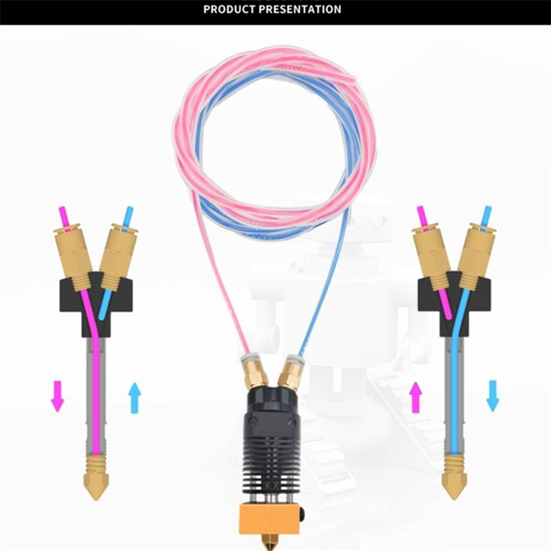 アップグレード12/24v 2で1アウト押出機ホットエンドキ - Ender 3 Upgrade Kit のレビューと価格