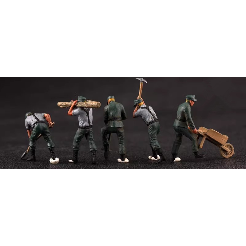 1:72 スケールモデル 3D プリント塗装済み 5 個のド - 3D Printing Engineer のレビューと価格