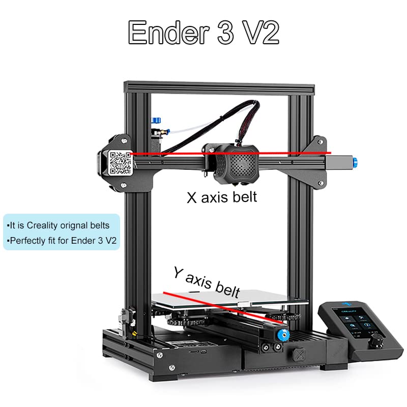 Creality-3Dプリンター用同期ベルトキット,オープン - 3D Printing X Axis のレビューと価格