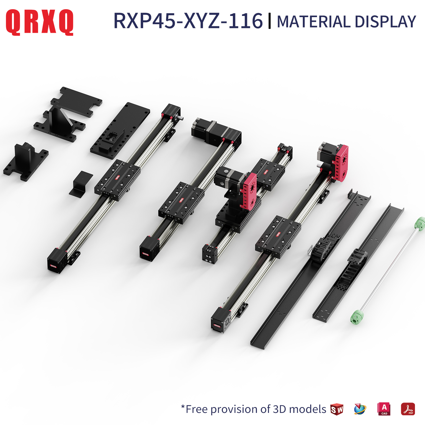 QRXQ RXP-XYZ-116 デュアルX軸ガントリークレ - 3D Printing X Axis のレビューと価格