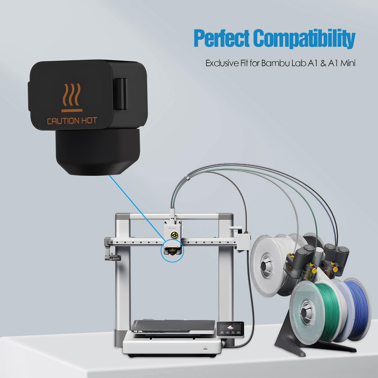 Bambu Lab A1/A1 Mini用シリコンソックス1 - 3D Printing Laboratory のレビューと価格