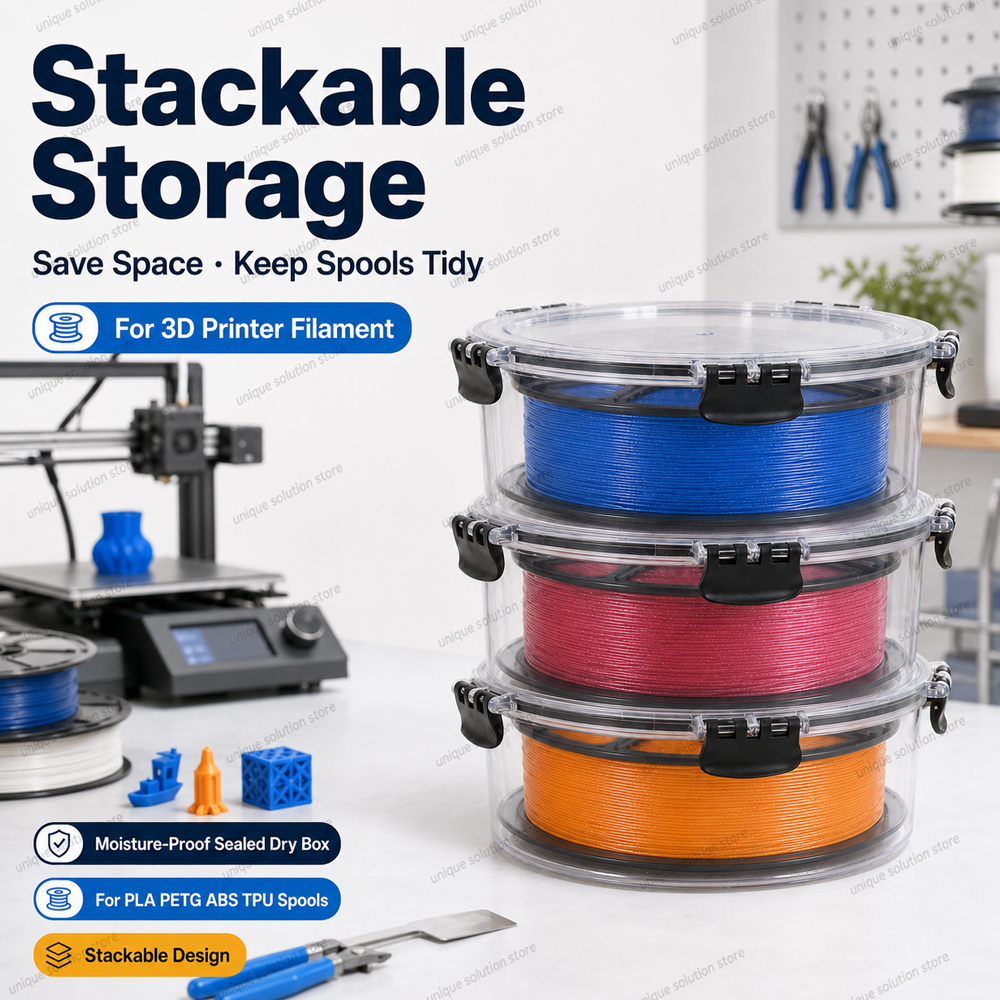 丸型フィラメント収納ボックス 防湿密閉ドライボックス 積み重 - Petg Filament のレビューと価格
