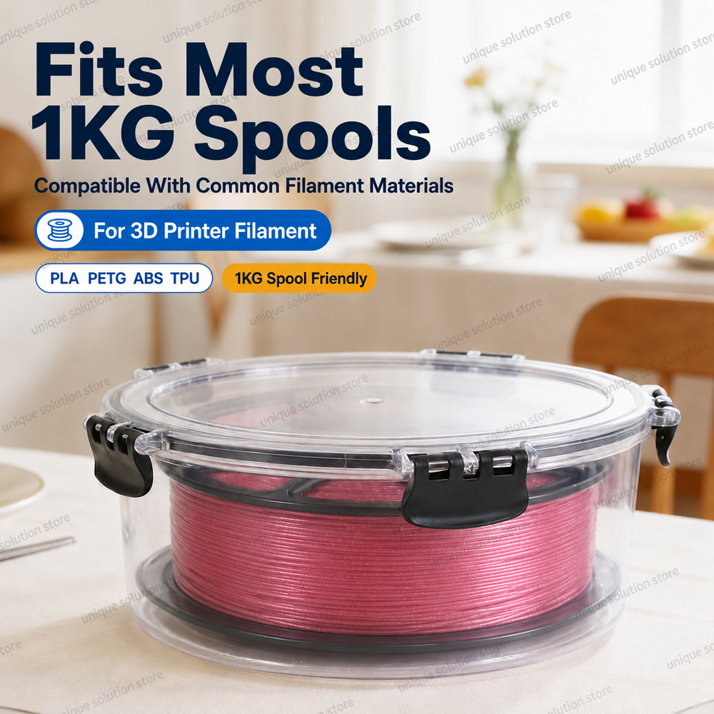 丸型フィラメント収納ボックス 防湿密閉ドライボックス 積み重 - Petg Filament のレビューと価格
