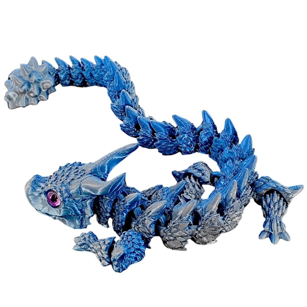シミュレートされた目を持つ3Dプリントドラゴン一体成型中国龍 - 3D Printing Dragon のレビューと価格