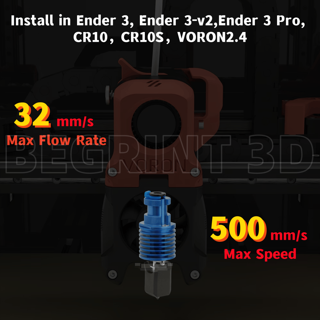 ホットエンドセラミック加熱ノズル、ワンピース硬化鋼ノズル、ア - Ender 3 Upgrade Kit のレビューと価格