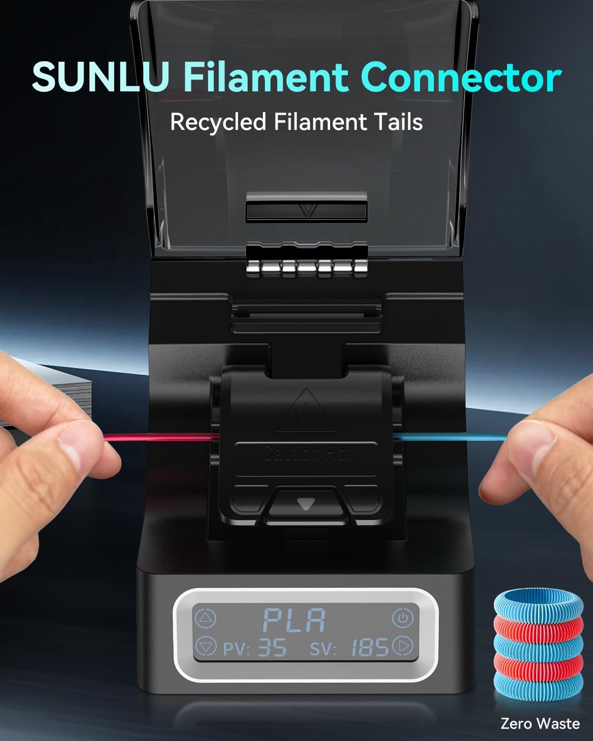 SUNLU FC01 フィラメントコネクター 急速加熱 3D - Petg Filament のレビューと価格