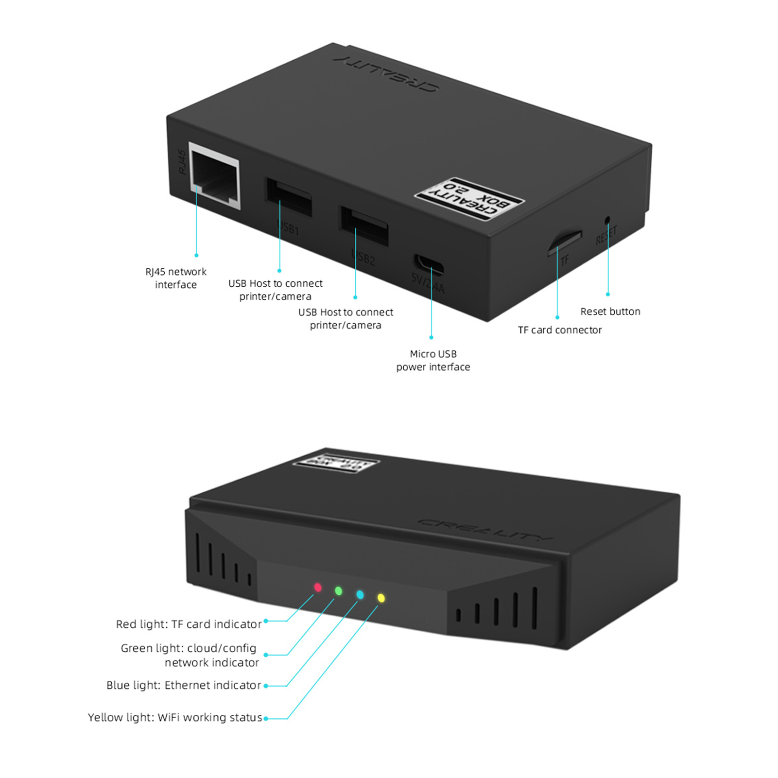 FDM 3D プリンタ用 Creality WiFi ボック - 3D Printing Deck Box のレビューと価格