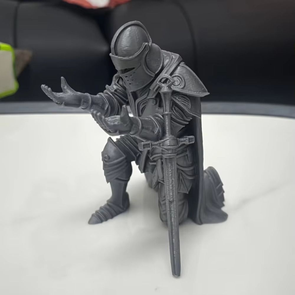 面白いひざまずく騎士ペンホルダー、創造的な多機能3Dプリント - 3D Printing Holder のレビューと価格