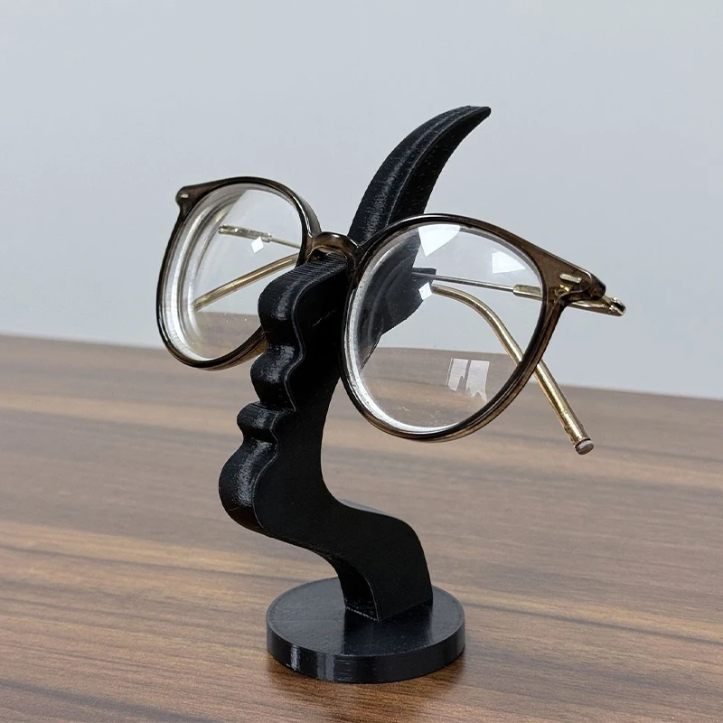 ユニークな曲線状の眼鏡ホルダー スタンド 安全で芸術的な収納 - 3D Printing Holder のレビューと価格