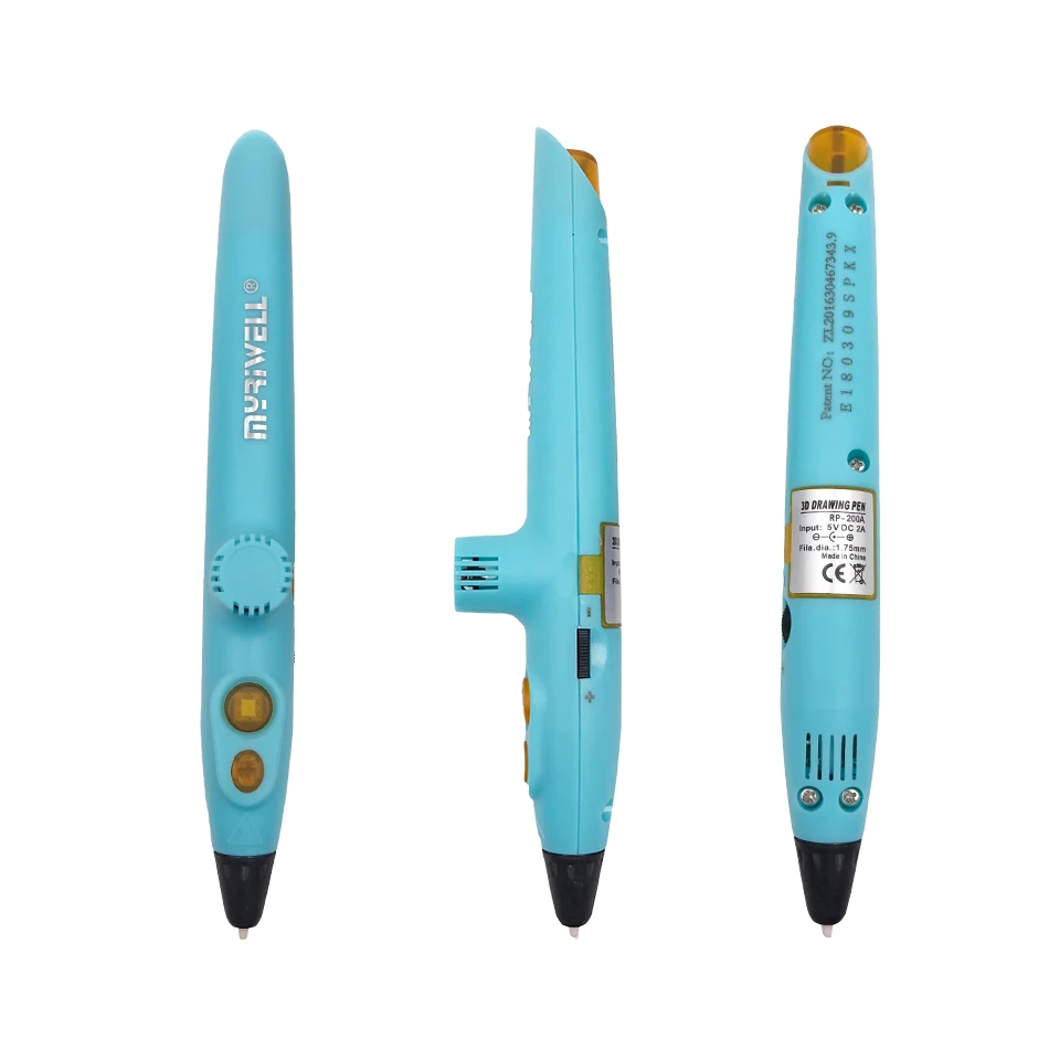 Myriwell-子供用の熱保護ペン,新しいRP-200A  - 3D Printing Pen For Kids のレビューと価格