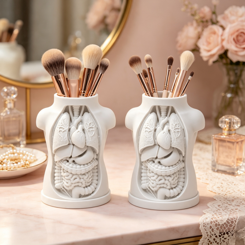 2ピースセット 3Dプリント PETG製 人間解剖学 メイク - 3D Printing Holder のレビューと価格