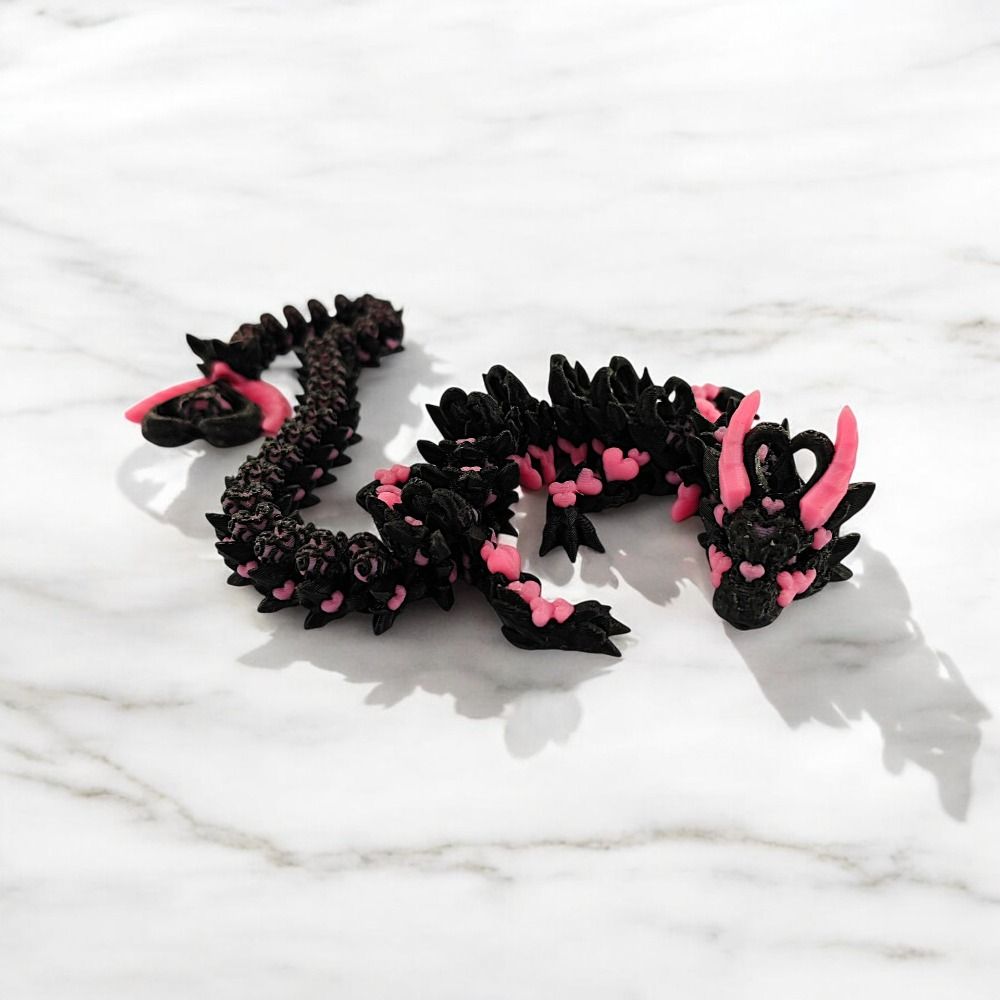 シミュレートされた目を持つ3Dプリントドラゴン一体成型レーザ - 3D Printing Dragon のレビューと価格
