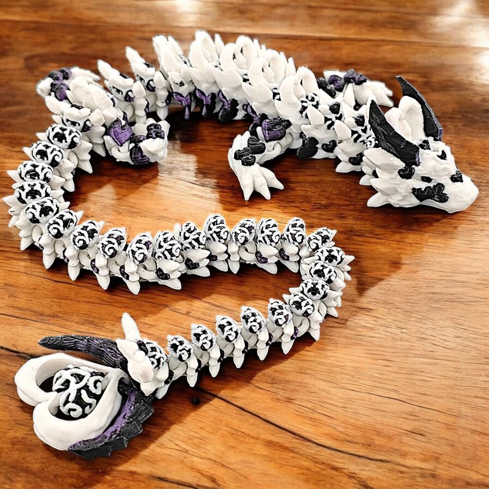 シミュレートされた目を持つ3Dプリントドラゴン一体成型レーザ - 3D Printing Dragon のレビューと価格