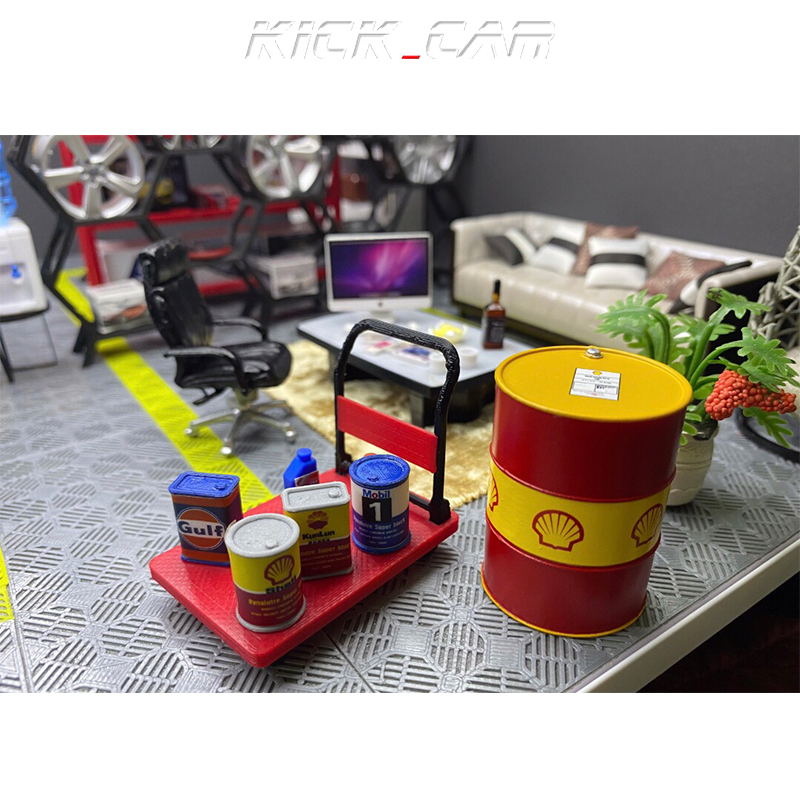 ラピッドモデル 1/18 モデルカー ジオラマ ガレージ シ - 3D Printing Diecast Cars のレビューと価格