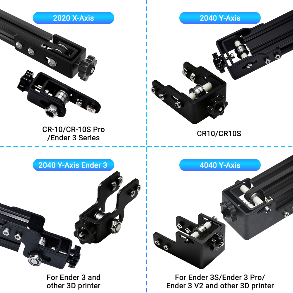 3Dプリンター部品 ベルトテンショナー Ender3 CR1 - 3D Printing X Axis のレビューと価格