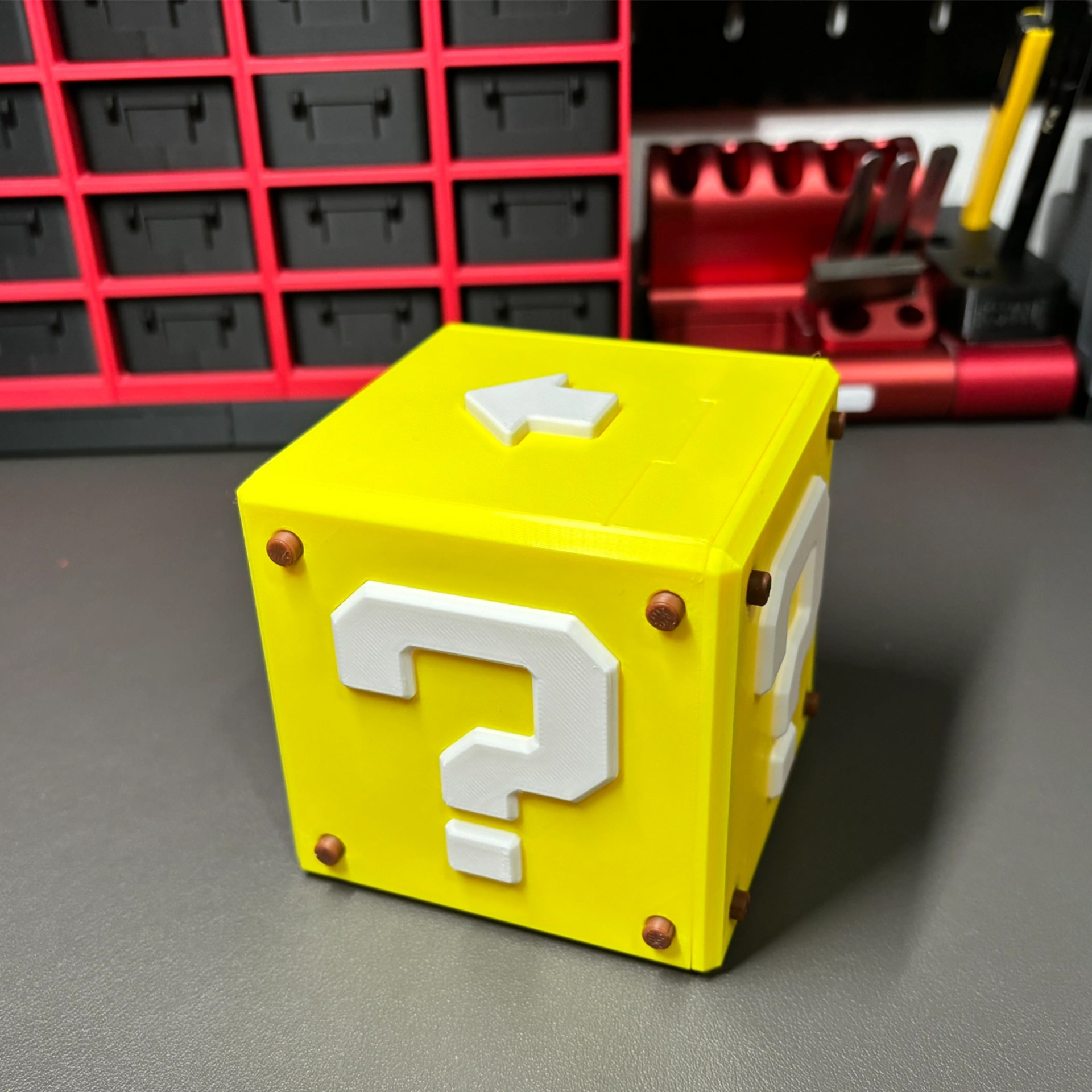 3D プリントペンホルダークリエイティブ疑問符スクエア文具収 - 3D Printing Questions のレビューと価格