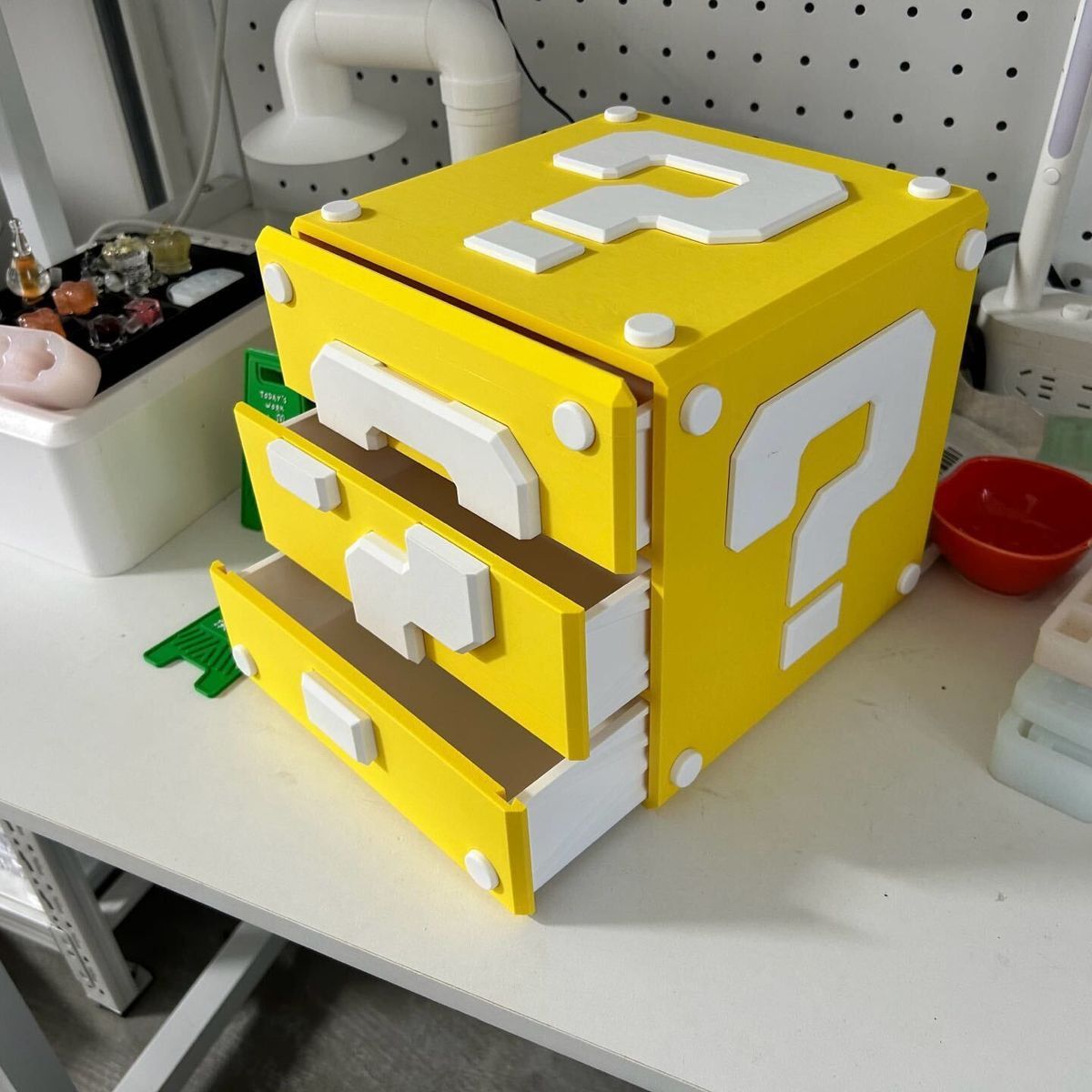 在庫あり スーパーマリオ クエスチョンマークブロック 3Dプ - 3D Printing Questions のレビューと価格