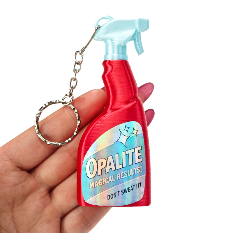 オパライトスプレー マジックル結果 クリーニングボトルキーホ - 3D Printing Result のレビューと価格