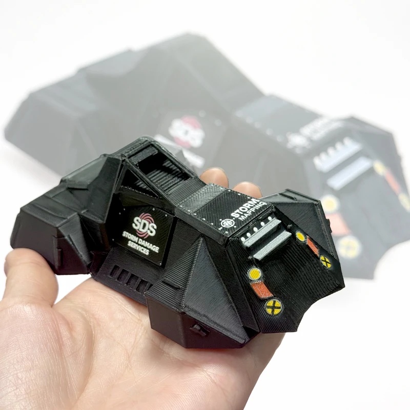ヘビーデューティーオフロードストームチェイサー偵察車モデル3 - 3D Printing Diecast Cars のレビューと価格