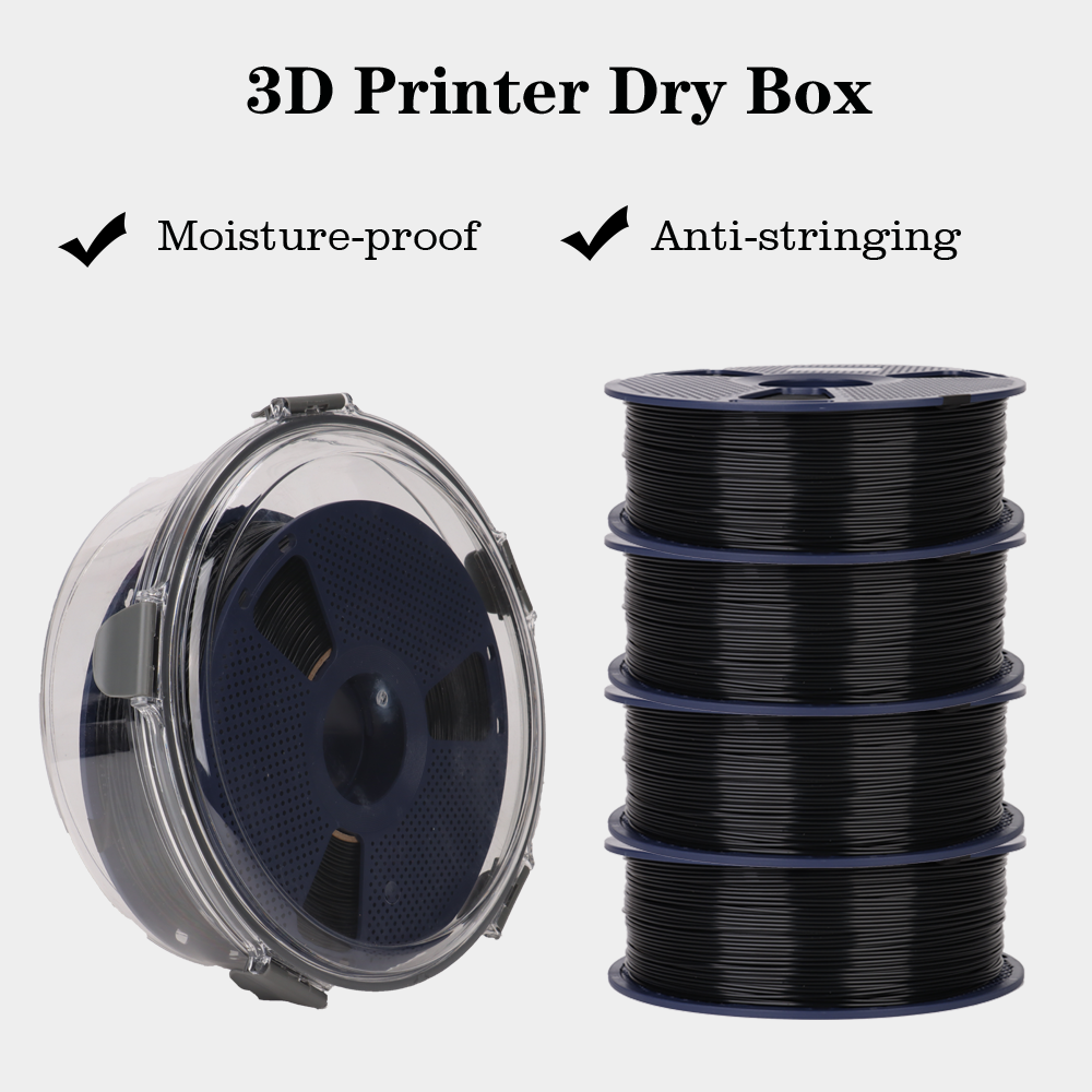 2パックフィラメント収納ボックス 3Dプリンターフィラメント - 3D Printing Deck Box のレビューと価格