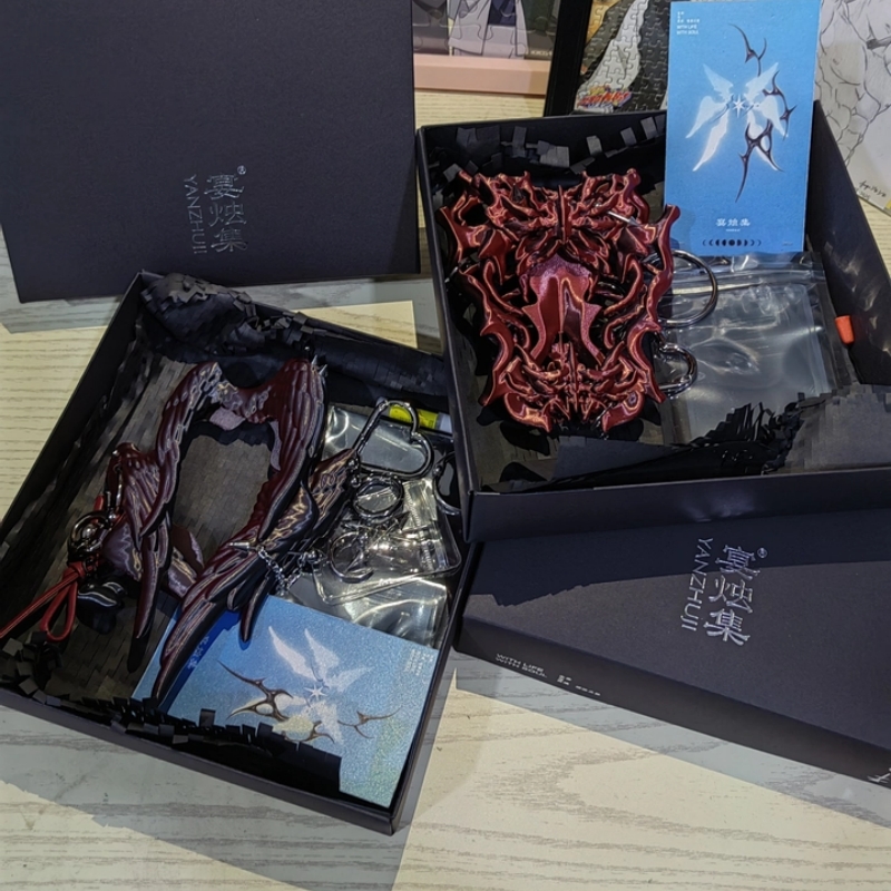 フォトカードホルダーパンク液体骨蝶立体ニッチトレンディデザイ - 3D Printing Holder のレビューと価格